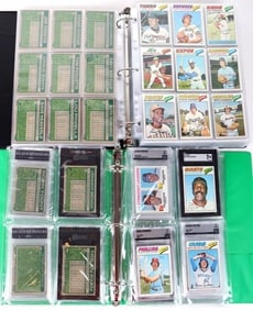 1977 TOPPS BASEBALL COMPLETE SET NM-M+ PSA/SGC