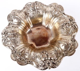 FRANCIS I R&B 0.925 REPOUSSE CENTERPIECE BOWL