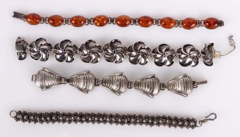 STERLING SILVER SOUTHWEST-STYLE LADIES BRACELETS