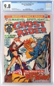 MARVEL SPOTLIGHT #11 CGC 9.8 LAST GHOST RIDER FEAT