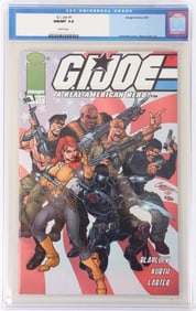 GI JOE REAL AMERICAN HERO IMAGE #1 CGC 9.8 OLD LAB