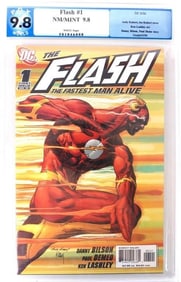 FLASH: THE FASTEST MAN ALIVE #1 VARIANT COMIC PGX