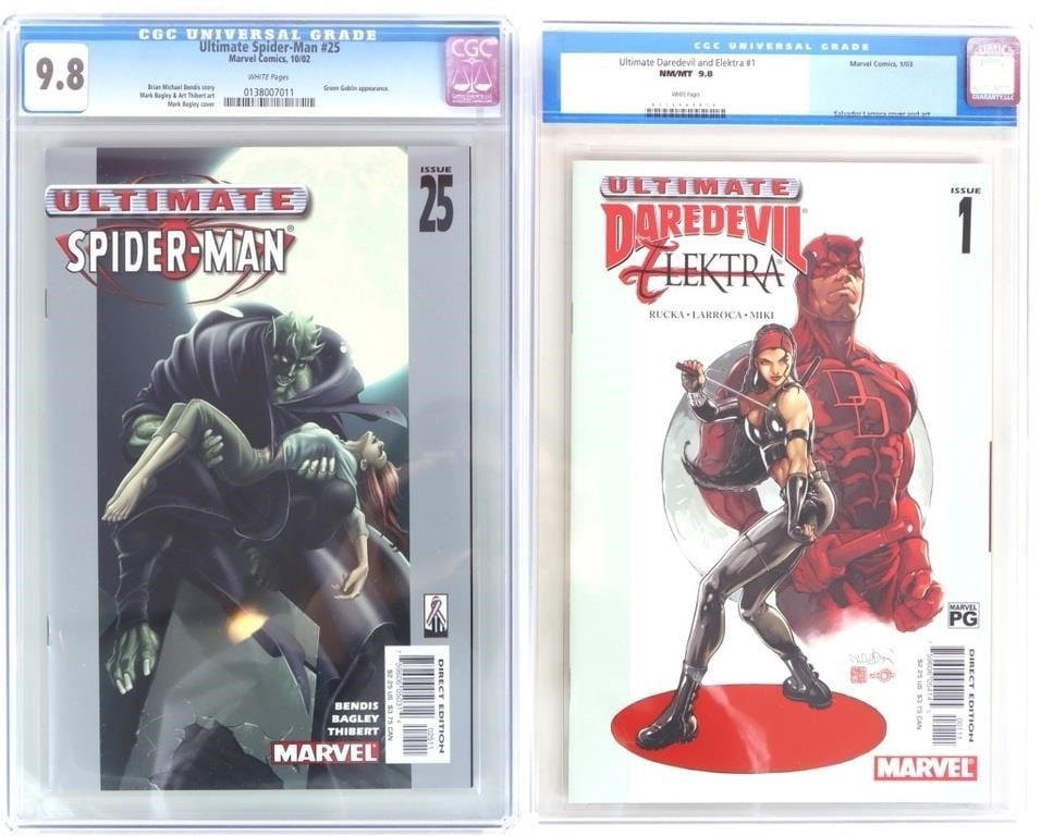 ULTIMATE SUPERHEROES COMICS - CGC 9.8 GRADED (1 of 9)