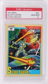 1991 SILVER SURFER #45 GEM MINT 10 TRADING CARD