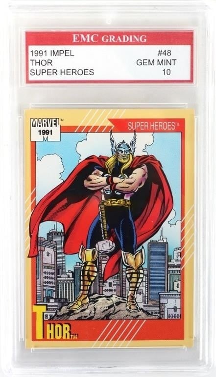 1991 THOR SUPER HEROES #48 GEM MINT 10 (1 of 3)