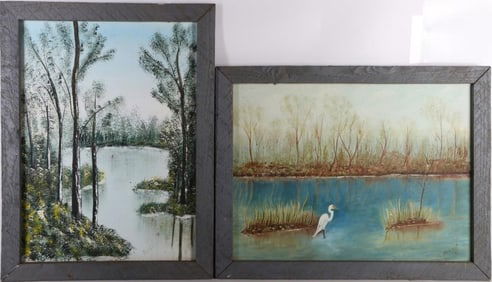 NOBLES SIGNED ORIGINAL ACRYLIC PAINTINGS