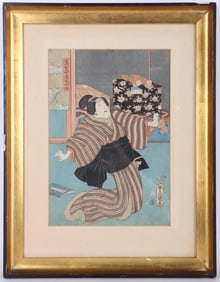 JAPANESE WOODBLOCK PRINT BY UNKNOWN ARTIST