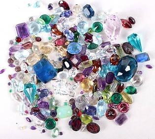 195CTW LOOSE ASSORTED SEMI-PRECIOUS GEMSTONES (1 of 3)