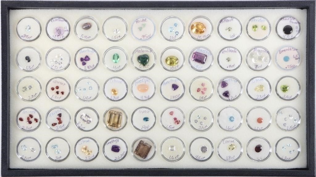 ~200CTW LOOSE ASSORTED SEMI-PRECIOUS GEMSTONES (1 of 4)