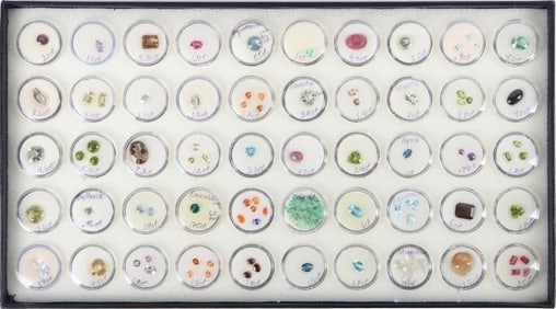 ~200CTW LOOSE ASSORTED SEMI-PRECIOUS GEMSTONES