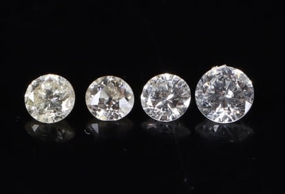 1.35CTW LOOSE PRECIOUS NATURAL DIAMONDS - LOT OF 4