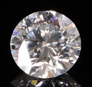 5.07CT ROUND VVS2 LAB GROWN DIAMOND W/ IGI