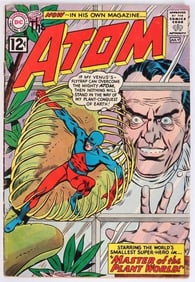 THE ATOM SILVER AGE #1 1ST APPEARANCE PLANT MASTER