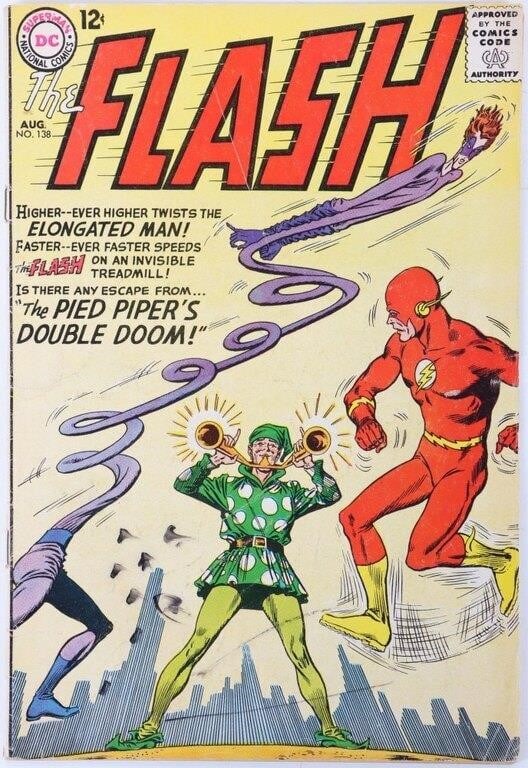 THE FLASH ISSUE # 138 SILVER AGE COMIC (1 of 5)