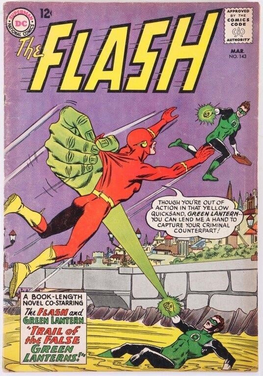 THE FLASH ISSUE # 143 SILVER AGE COMIC (1 of 4)