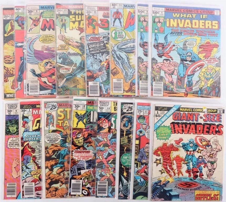 ASSORTED LOT BRONZE AGE MARVEL COMICS (18) (1 of 3)
