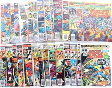 VINTAGE MARVEL REPRINT COMICS AVENGERS & FF (28)