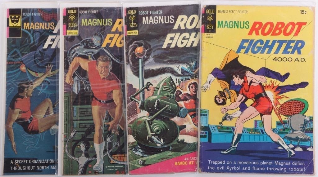 MAGNUS ROBOT FIGHTER 4000AD SILVER AGE (4) (1 of 3)