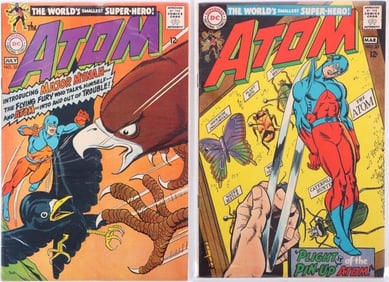 DC ATOM SILVER AGE COMICS LOT # 35 & 37