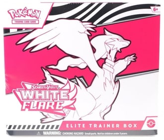 FACTORY SEALED POKEMON WHITE FLARE TRAINER BOX