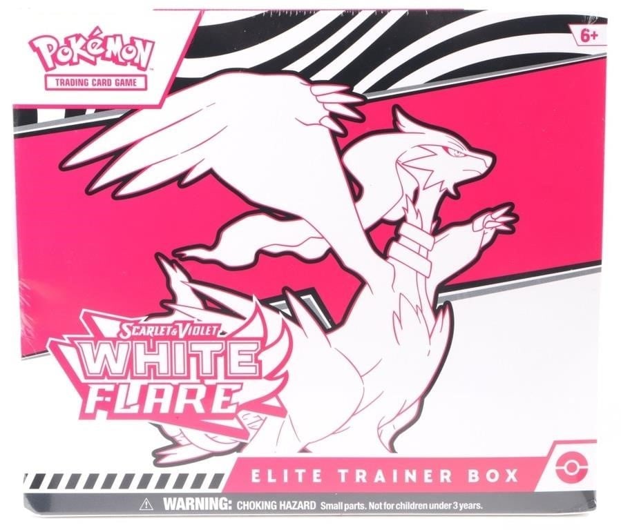 FACTORY SEALED POKEMON WHITE FLARE TRAINER BOX (1 of 3)