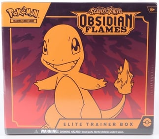 FACTORY SEALED POKEMON OBSIDIAN FLAMES TRAINER BOX