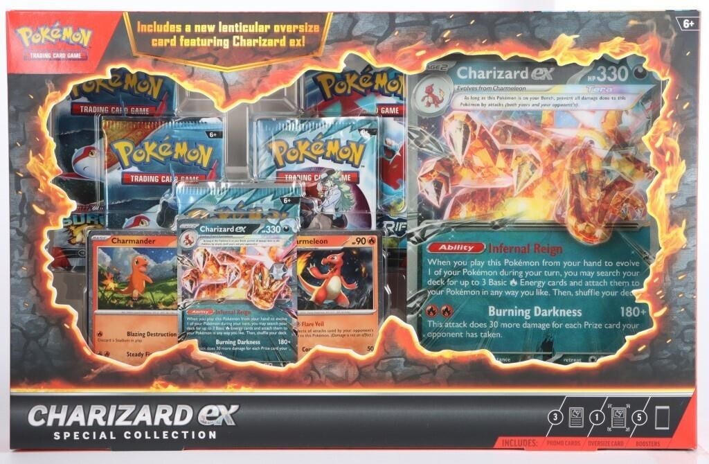 POKEMON TCG CHARIZARD EX SPECIAL COLLECTION MISB (1 of 3)