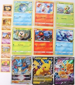 ASSORTED POKEMON JUMBO & ORIGINAL CARDS