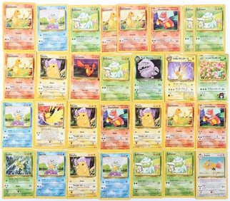 COLLECTIBLE POKEMON & POCKET MONSTERS CARDS