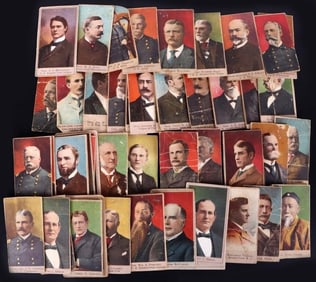 KINNEY BROS. HEROES OF THE SPANISH WAR CARDS (49)