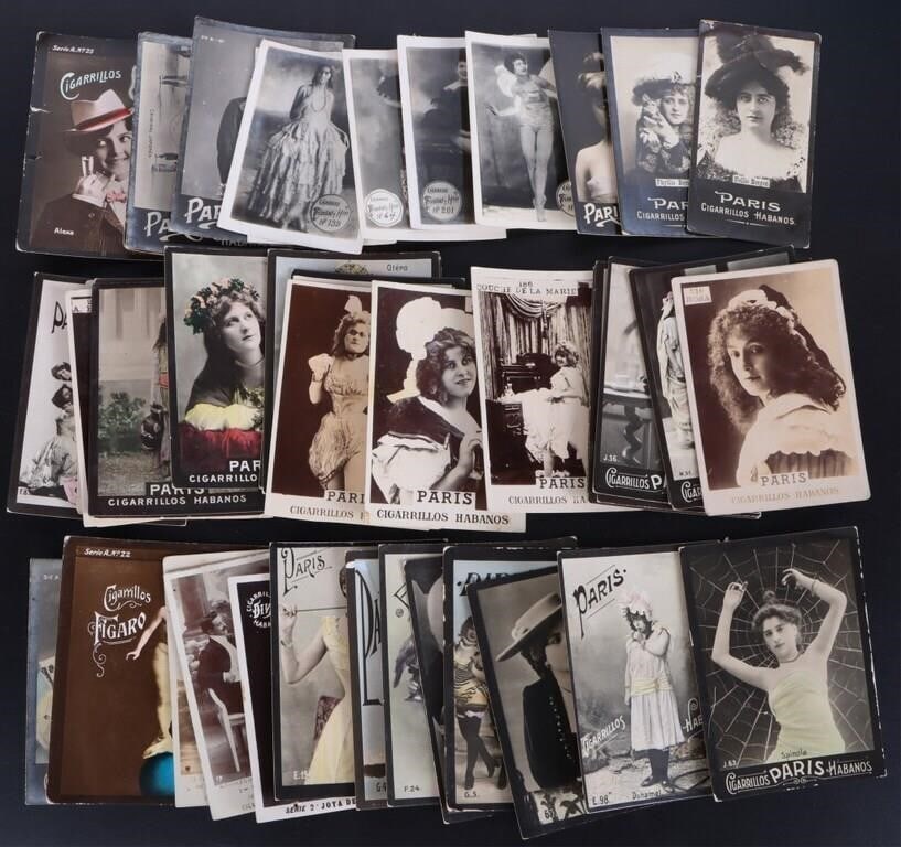 CIGARRILLOS HABANOS LOT OF 59 ANTIQUE CARDS (1 of 7)