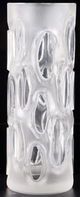 PEILL + PUTZLER FROSTED VASE MIDCENTURY MODERN