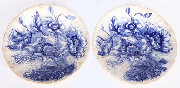 VINTAGE DUNN BENNET IMPERIAL SEMI CHINA BOWLS (2)