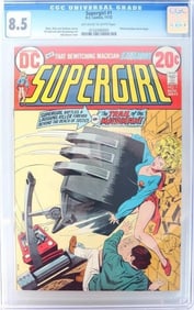 SUPERGIRL #1 - ZATANNA STORY - COMIC BOOK CGC 8.5