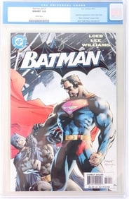 BATMAN JEPH LOEB JIM LEE #612 CGC 9.8