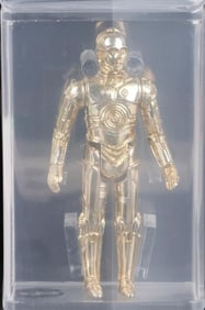 VINTAGE KENNER STAR WARS HK C-3PO AFA 75+ FIGURE