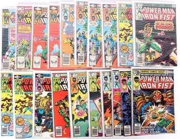 POWER MAN AND IRON FIST BRONZE AGE COMICS (20)