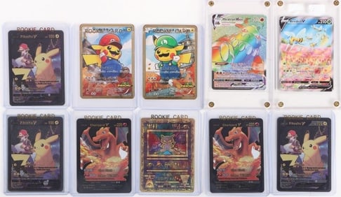 COLLECTIBLE HOLO & TRIBUTE POKEMON CARDS - 10