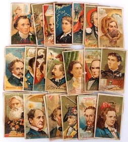 W. DUKE & SONS GREAT AMERICANS TOBACCO CARDS (40)