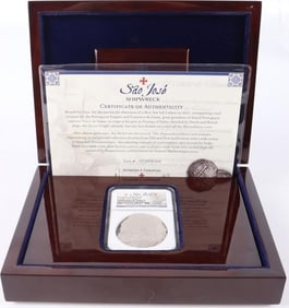 SAO JOSE SHIPWRECK MEXICO 8 REALES W/ NGC COA
