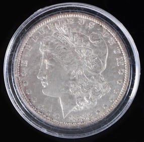 1882 CC 90% SILVER MORGAN DOLLAR ~ AU TO MS
