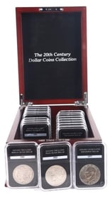 ASSORTED LOT OF MORGAN TO ANTHONY DOLLARS - (19)