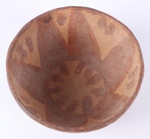 VINTAGE ANASAZI RED WARE SMALL BOWL