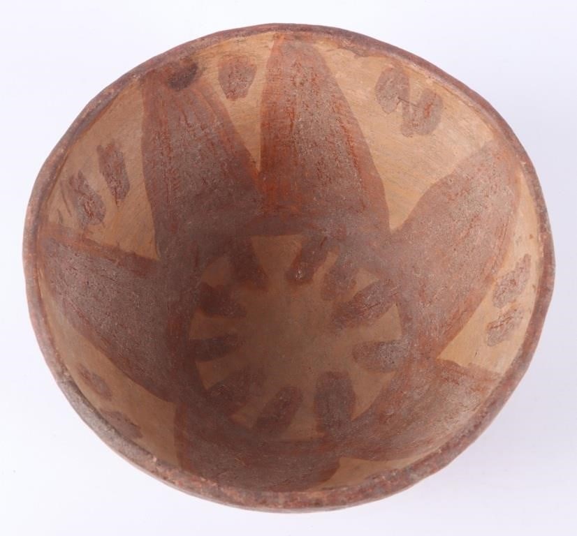 VINTAGE ANASAZI RED WARE SMALL BOWL (1 of 5)