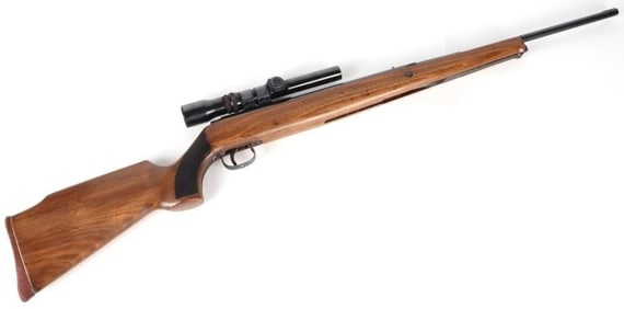 WINCHESTER 450 UNDERLEVER SPRING PUMP W/ SCOPE