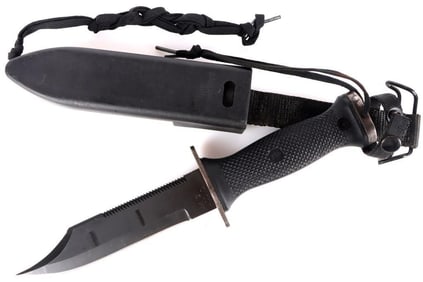 U.S. NAVY SEAL MK3 MOD 0 SURVIVAL DIVE KNIFE 2V736