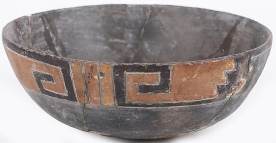 PARACUS PERU NAZCAN CULTURE 100BC-300AD BOWL