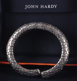 JOHN HARDY STERLING SILVER KALI FLEX CUFF BRACELET