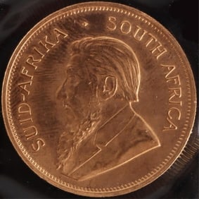 1978 ONE OZT FINE GOLD SOUTH AFRICAN KRUGERRAND