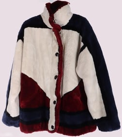 CANADIAN BEAVER FUR MULTICOLOR UNISEX JACKET